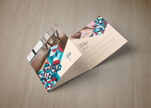 方形三折頁廣告設計 抓住眼球的創(chuàng)意藝術